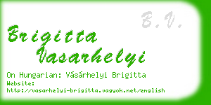 brigitta vasarhelyi business card